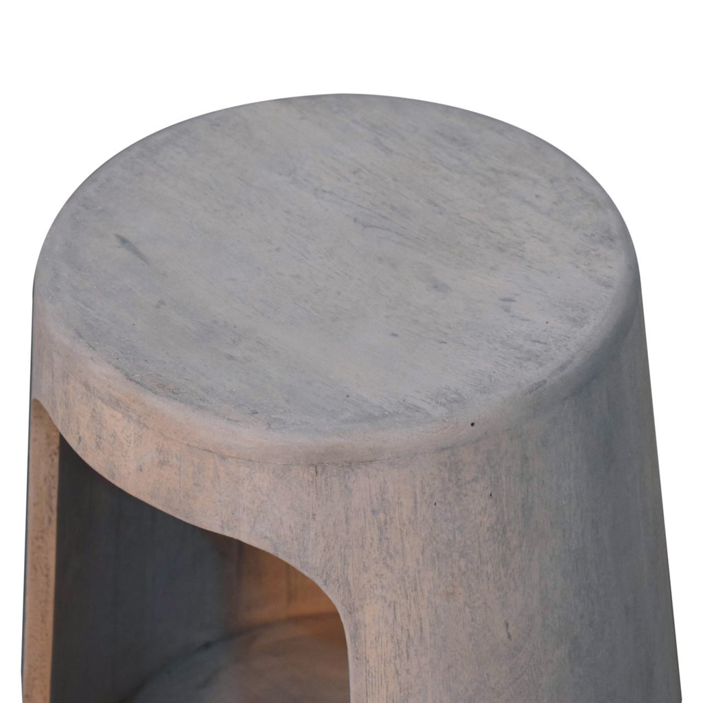Table d'appoint délavé Acide ouvert