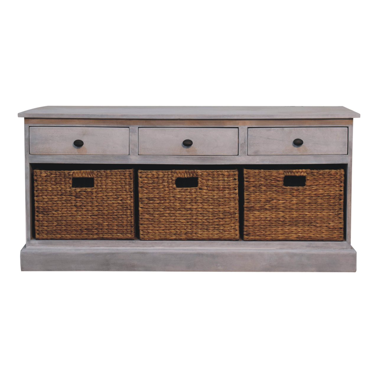 Buffet délavé Acide panier rangement