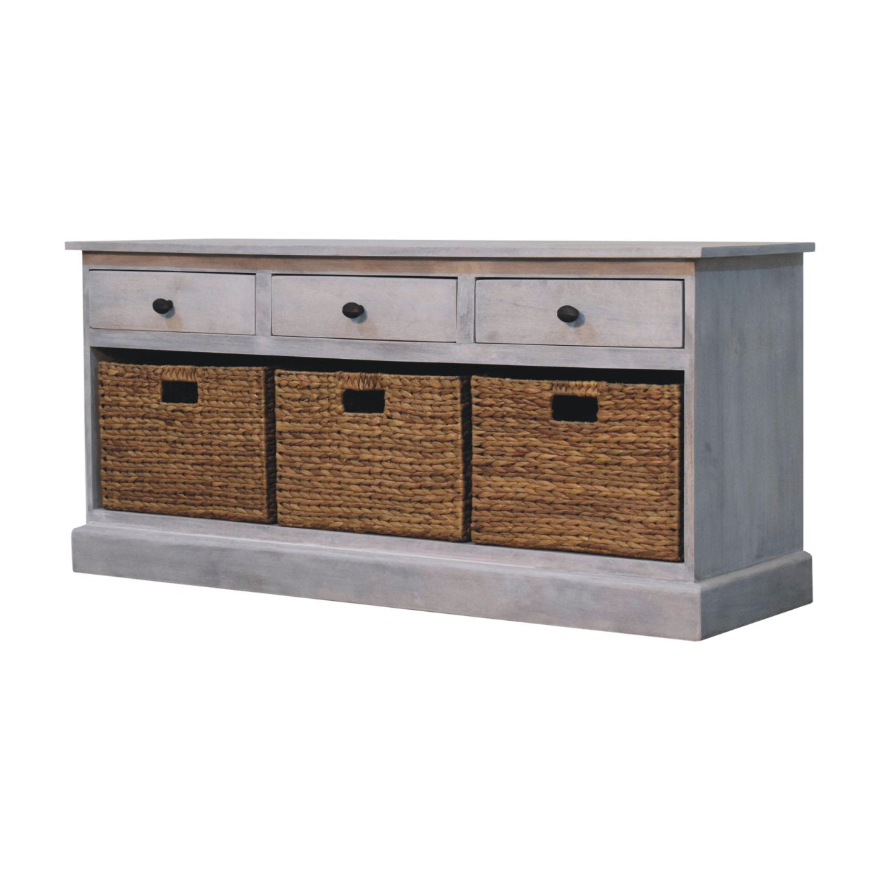 Buffet délavé Acide panier rangement