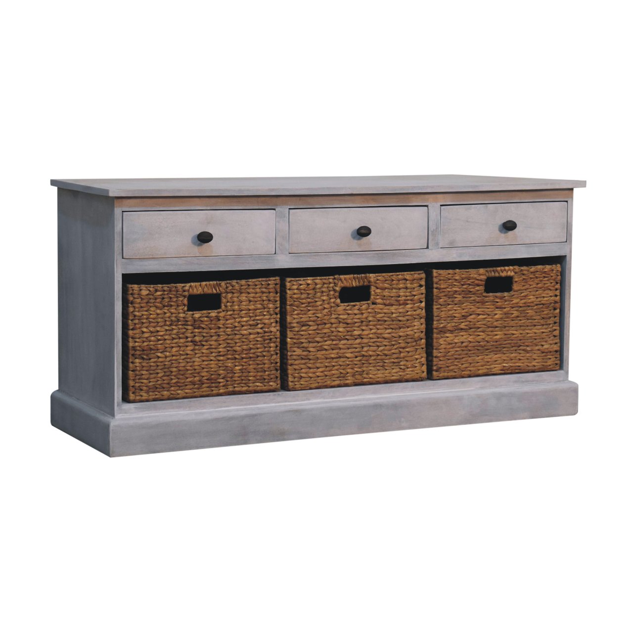 Buffet délavé Acide panier rangement