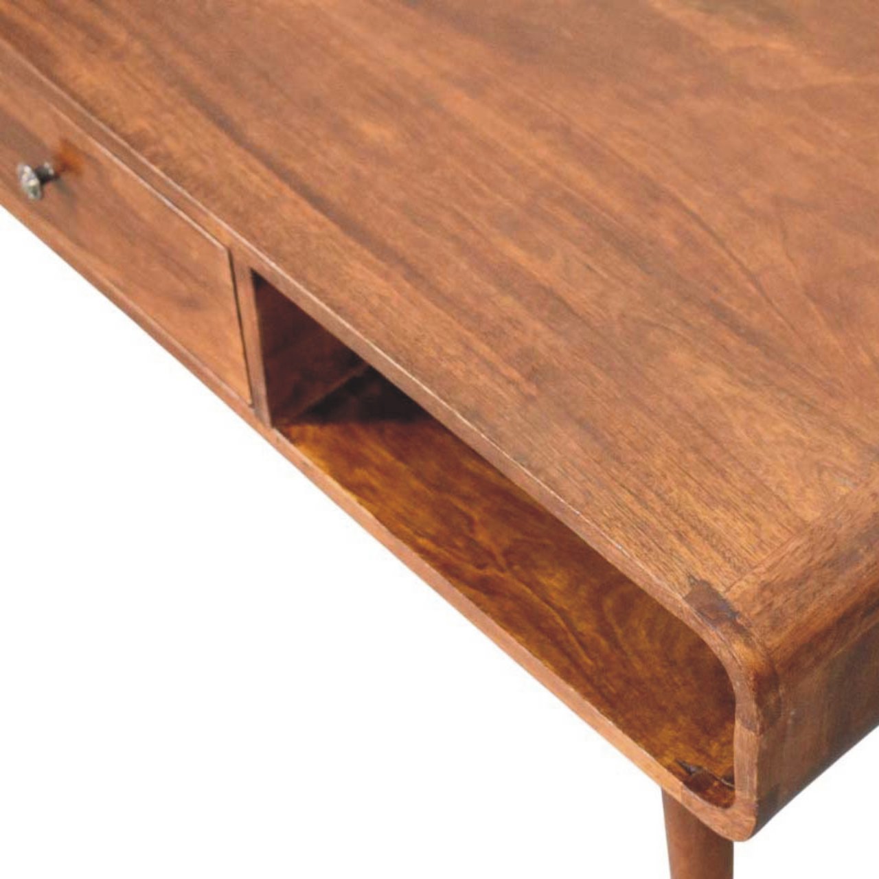 Table basse Avora 2 Tiroirs châtaigne