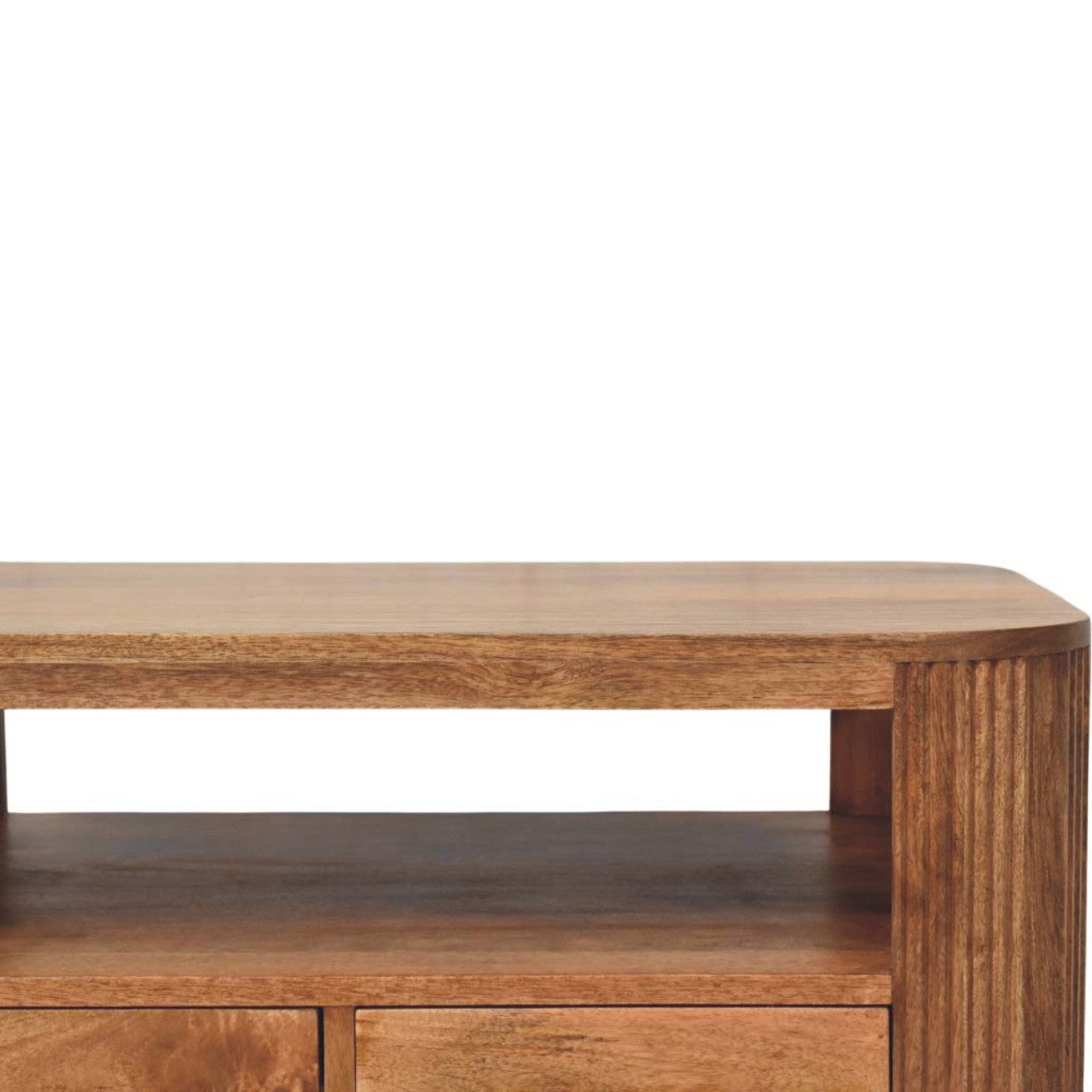 Table basse Briarwood cannelé
