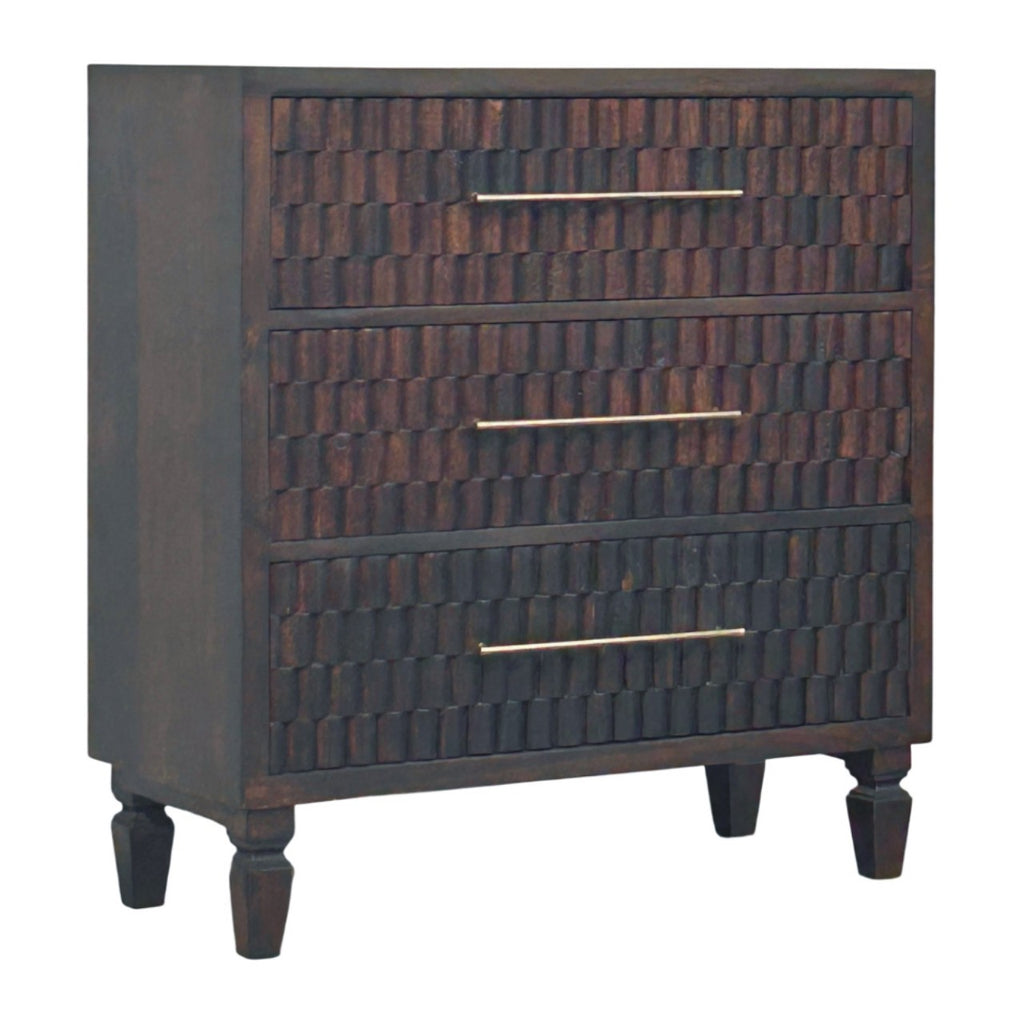 Commode Cadiz sculpté tiroir