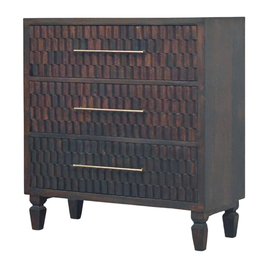 Commode Cadiz sculpté tiroir