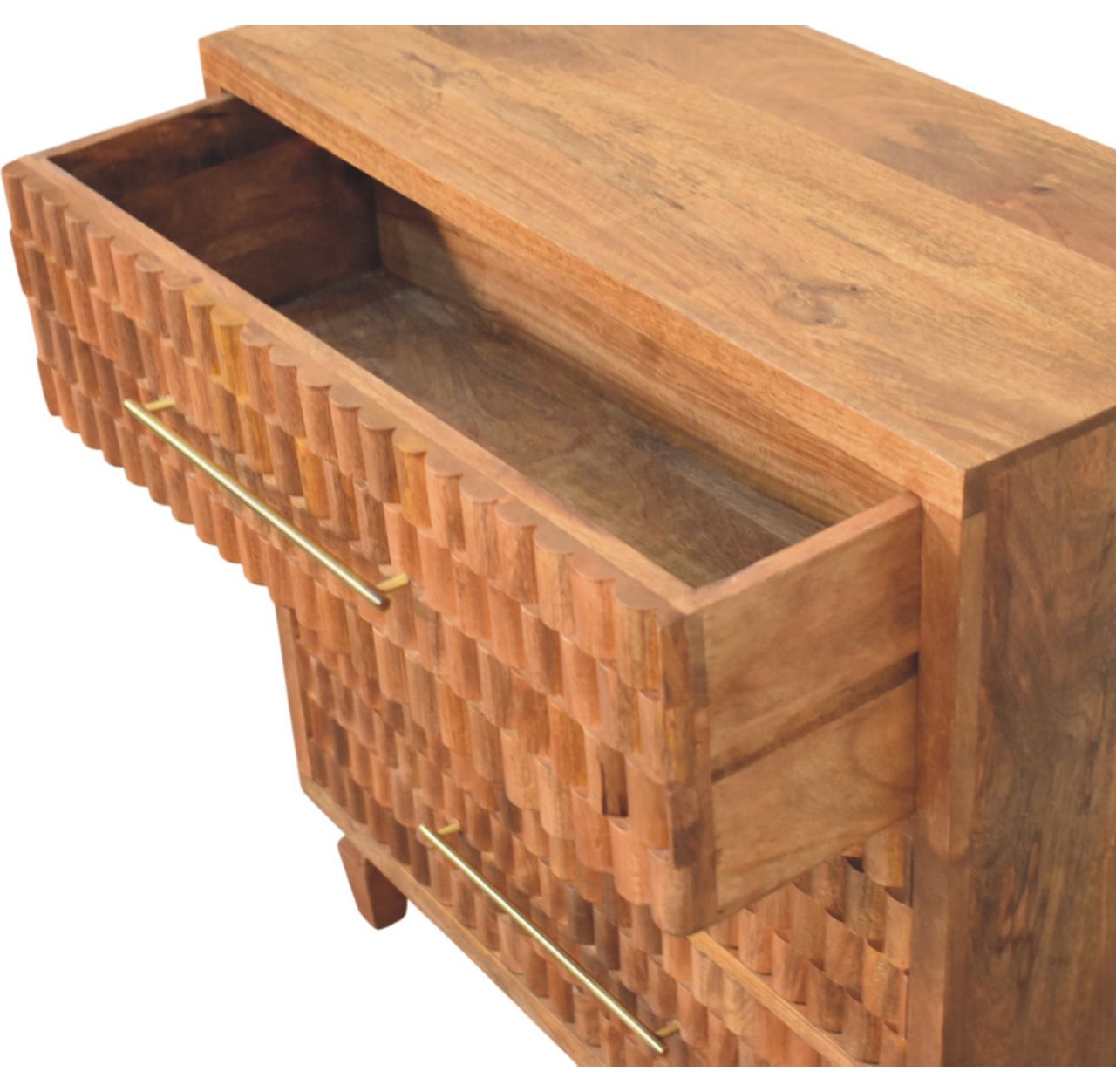 Commode Cadiz sculpté rangement