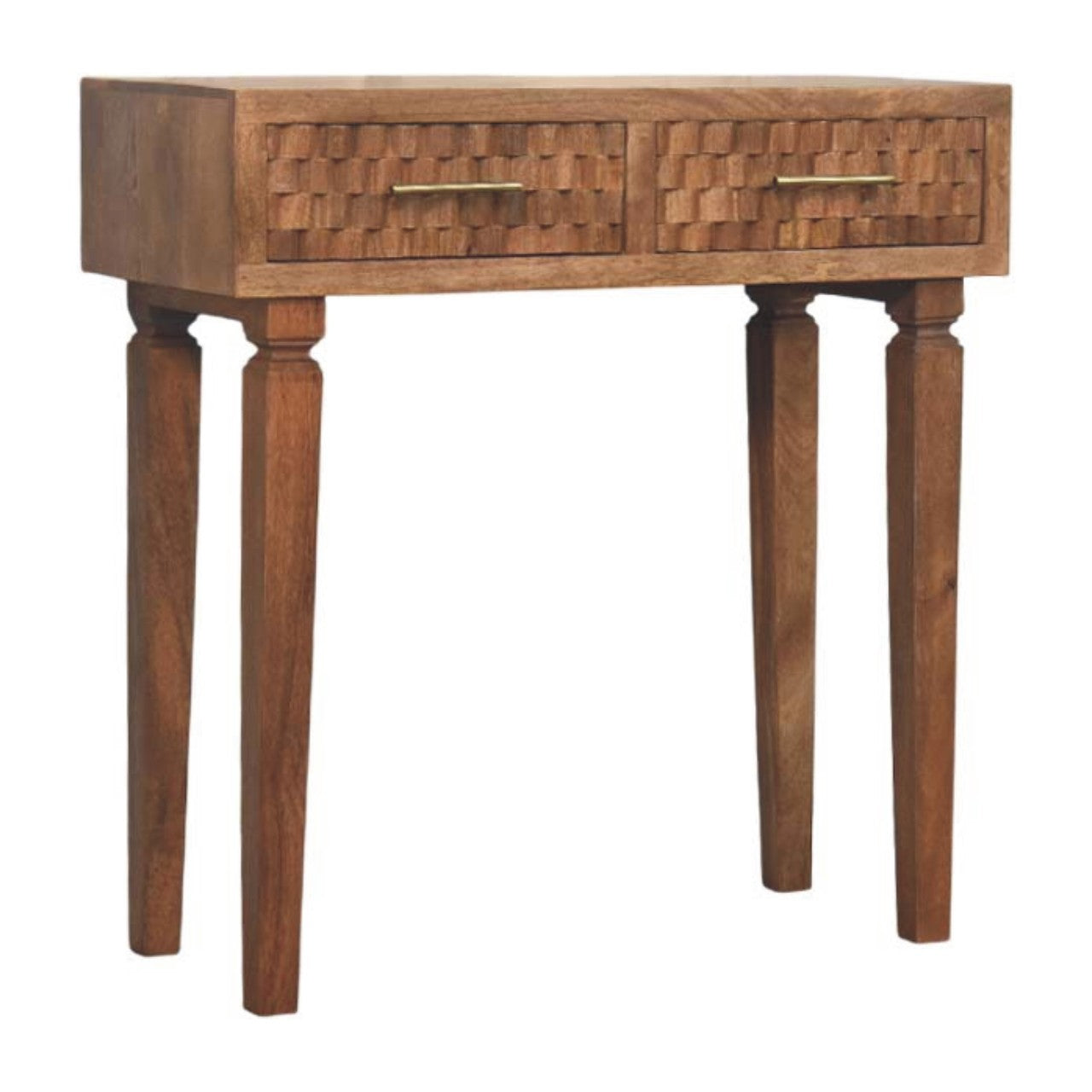 Console Cadiz sculpté Twin tiroir