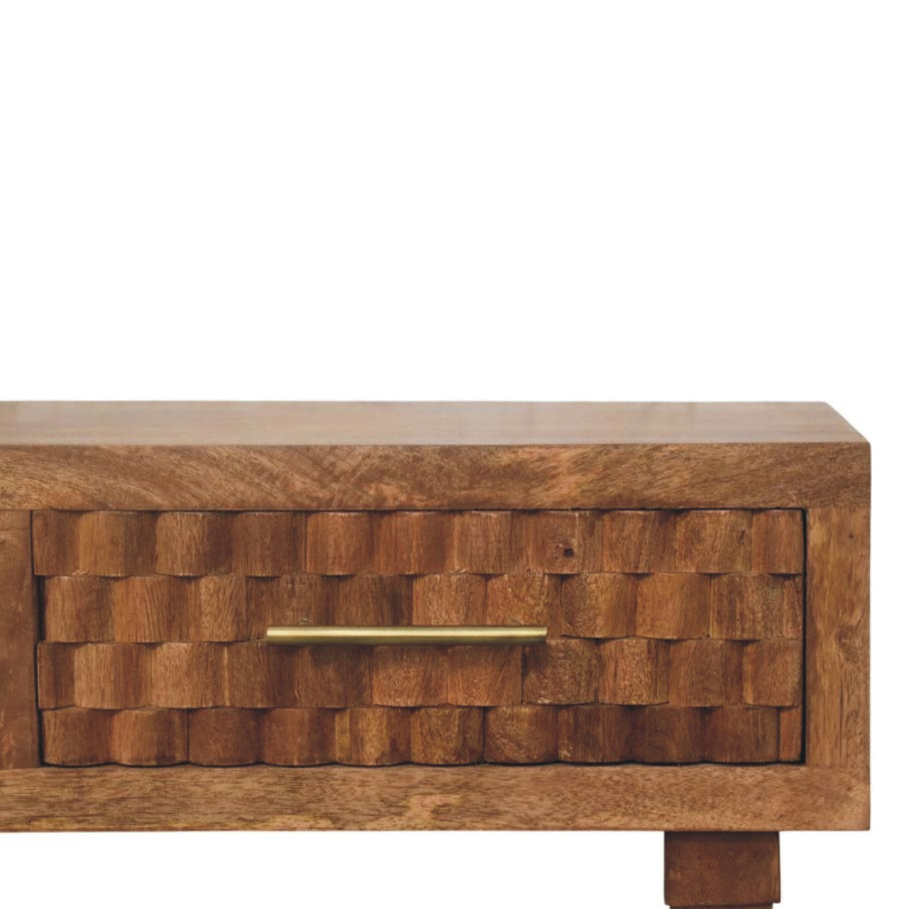 Console Cadiz sculpté Twin tiroir