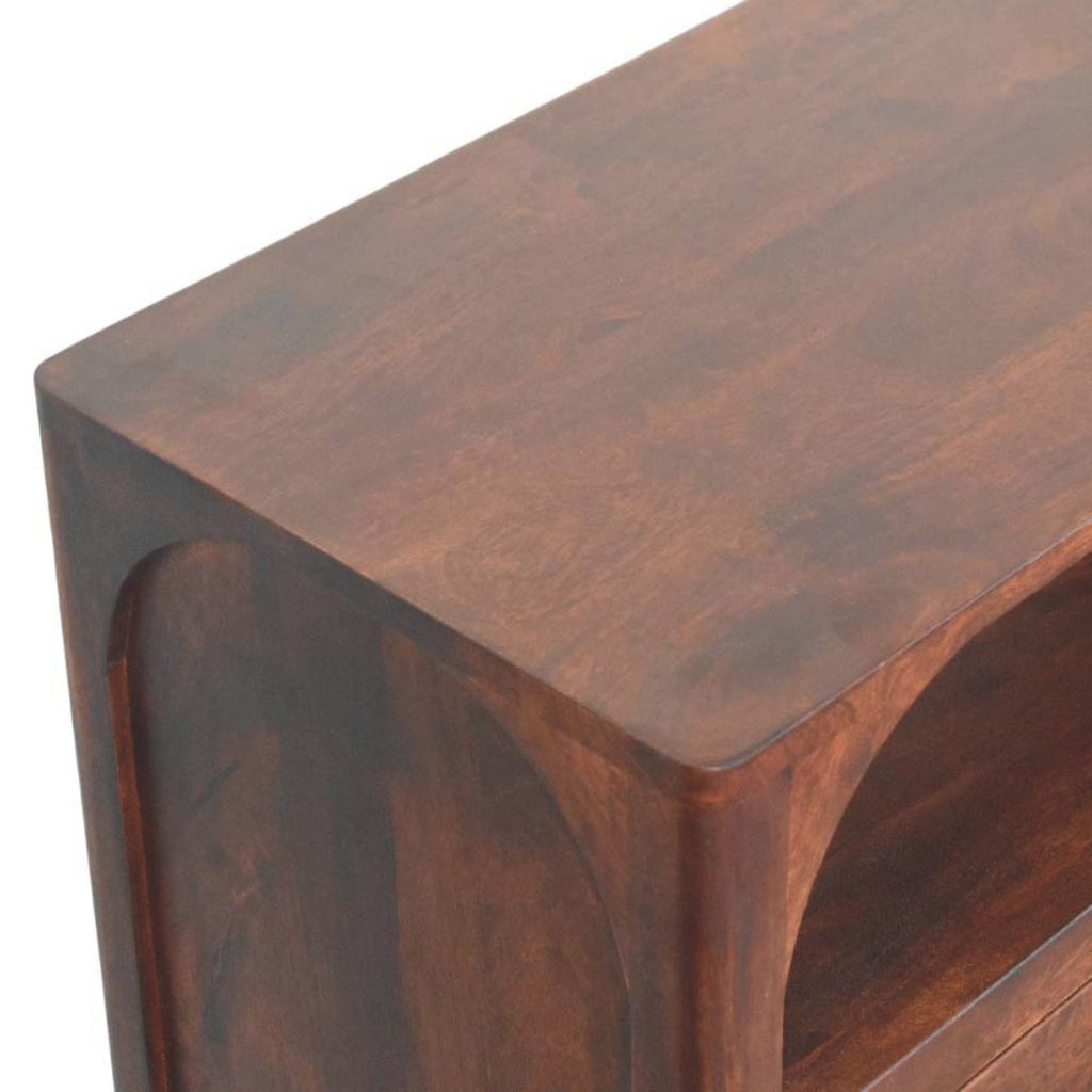 Commode Arched Edge 3 Tiroirs
