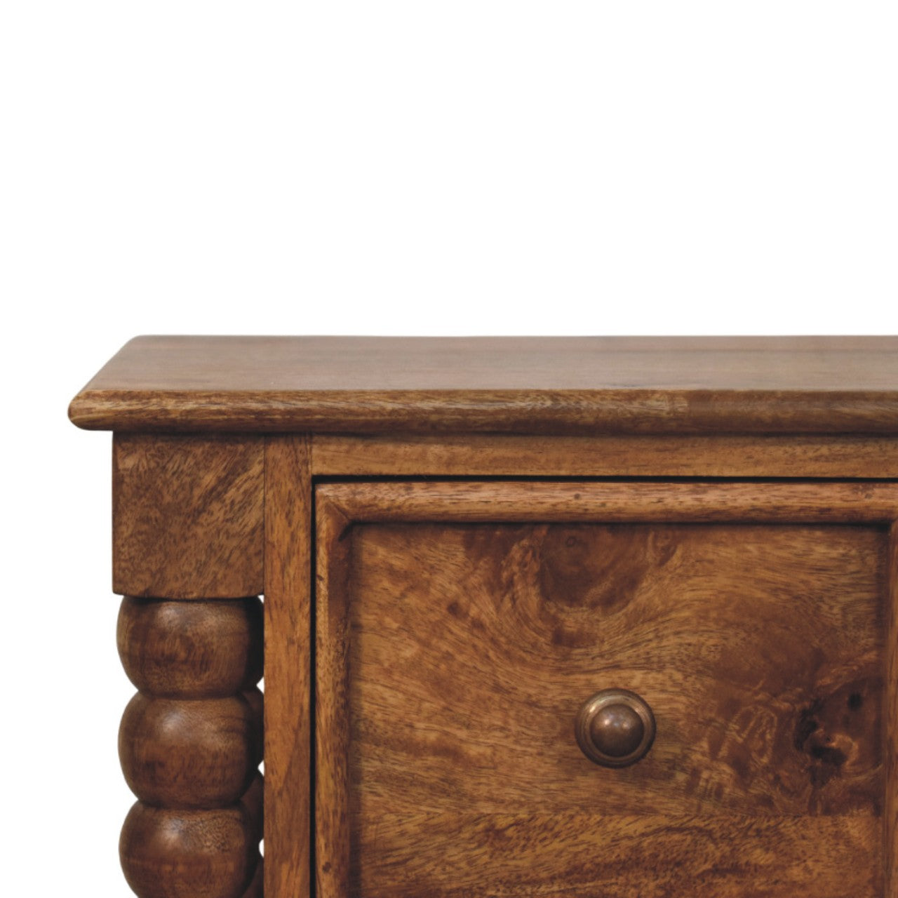 Table de chevet Barley Twist 2 Tiroirs