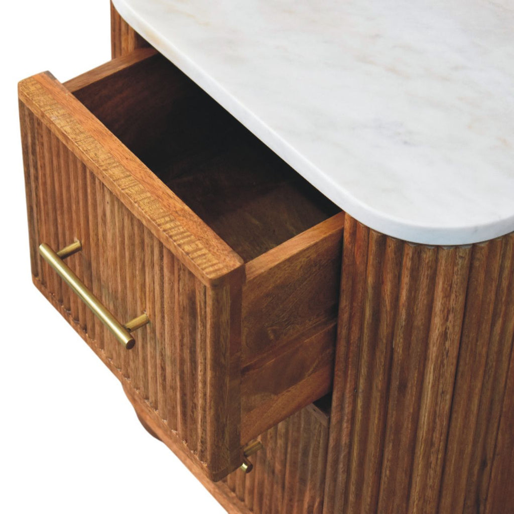 Table de chevet Aurora marbre