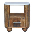 Table de chevet Beaumont marbre