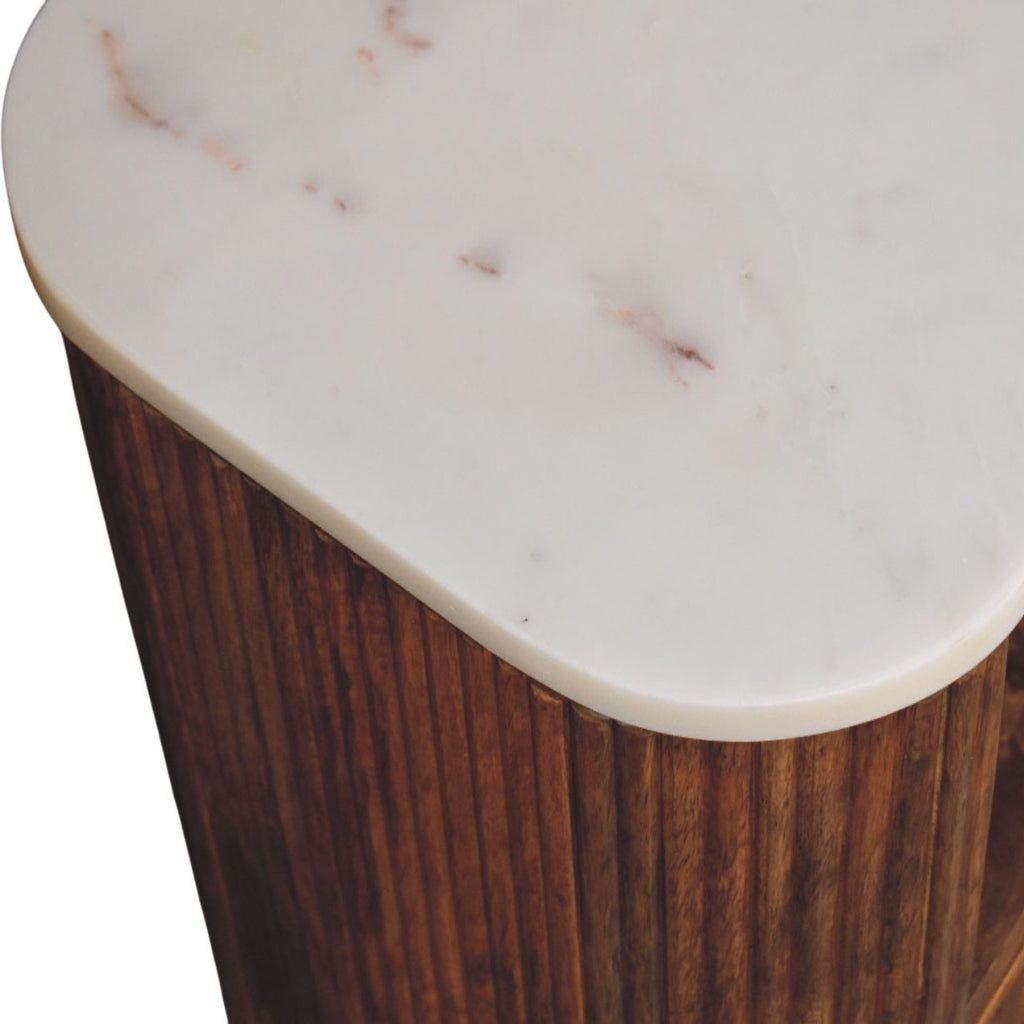 Table de chevet Beaumont marbre