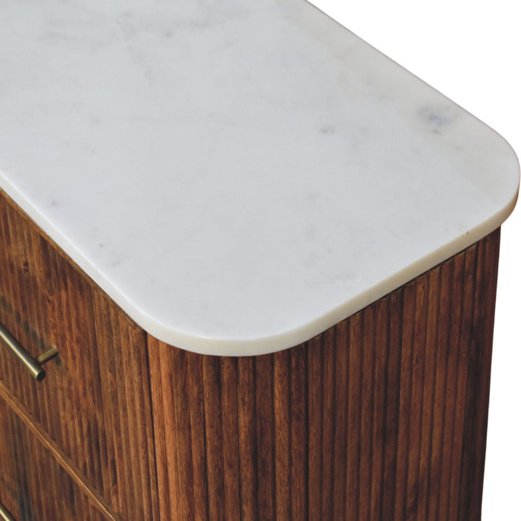 Commode Beaumont marbre