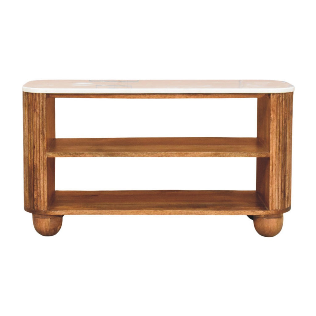 Banc à chaussures Beaumont marbre