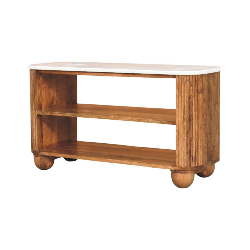 Banc à chaussures Beaumont marbre