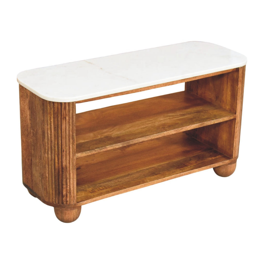 Banc à chaussures Beaumont marbre