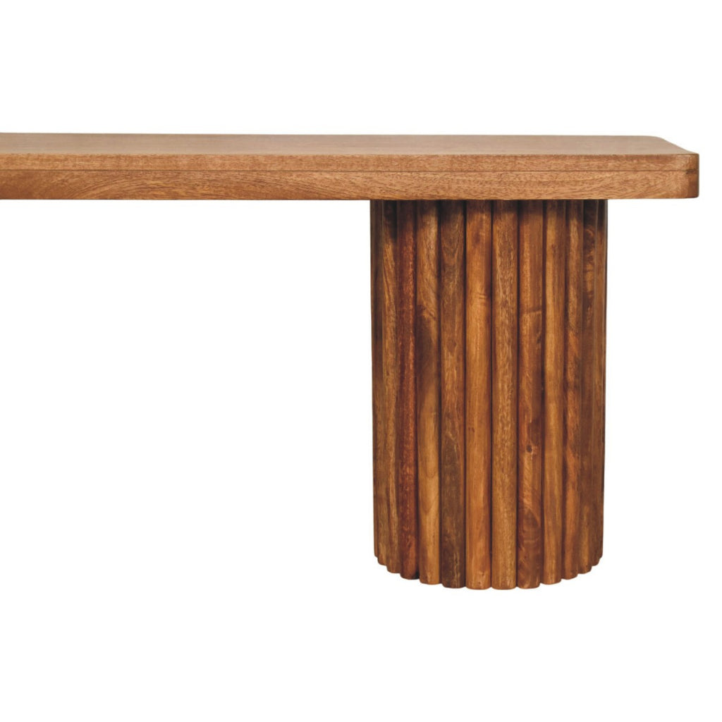 Banc Astoria cannelé