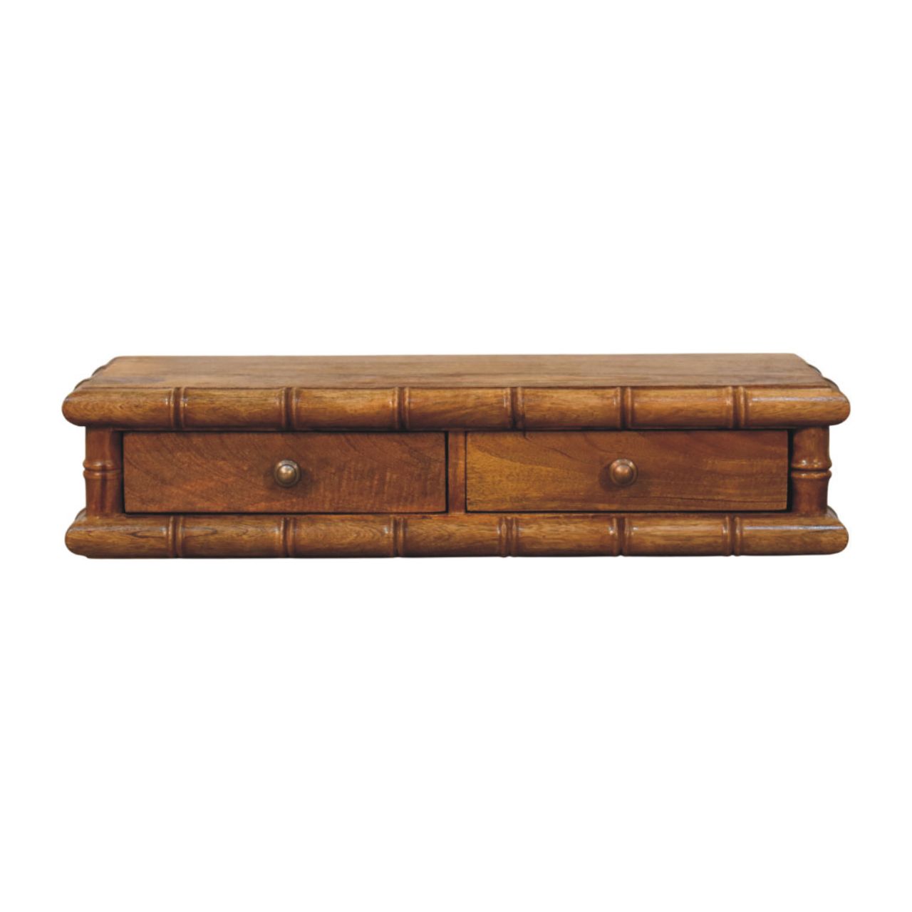 Console bambou mural
