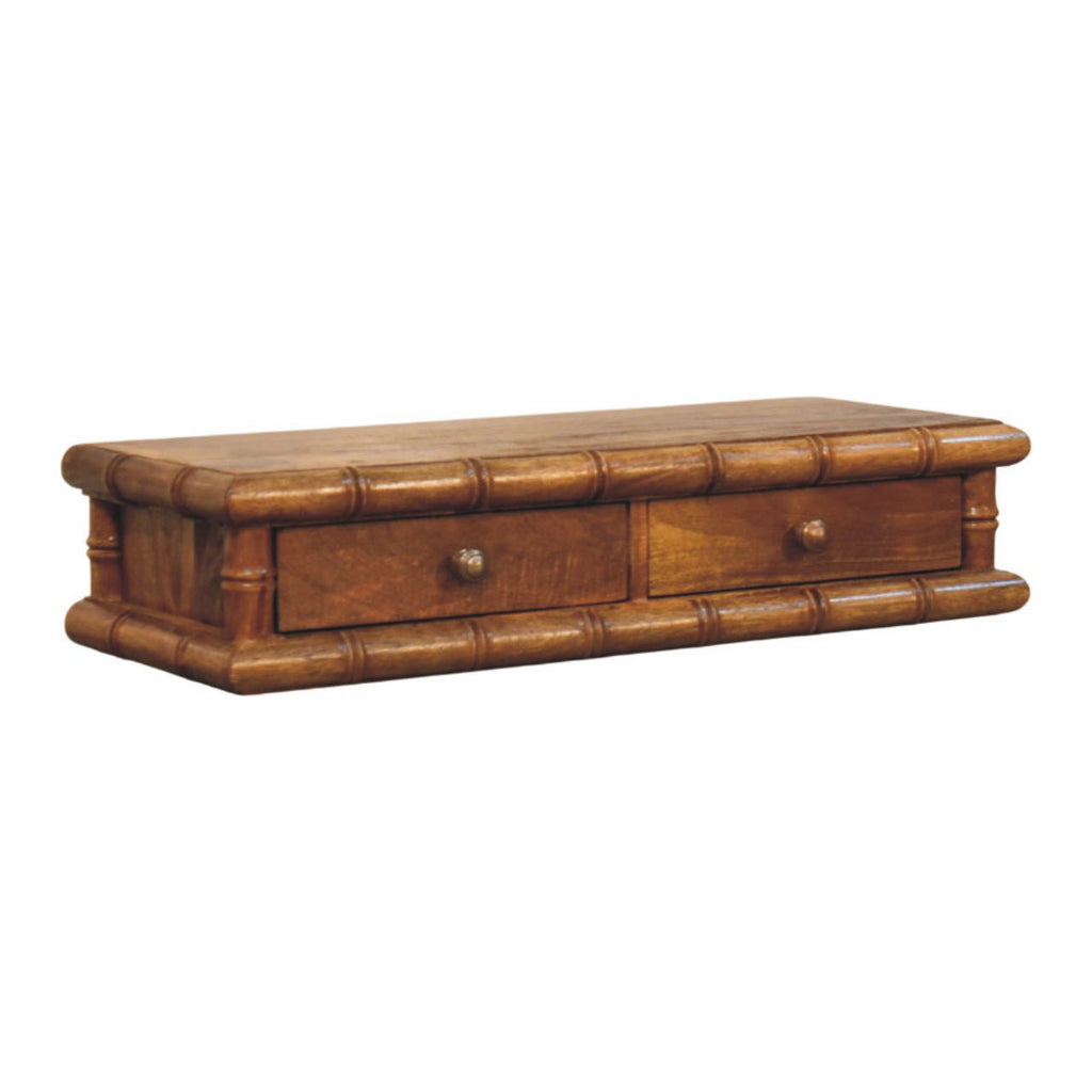 Console bambou mural