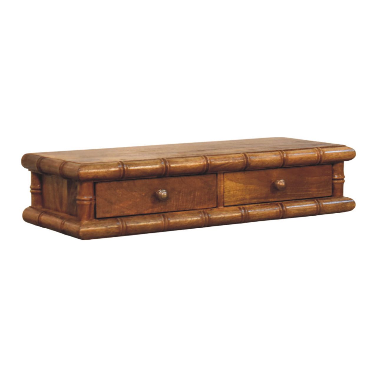 Console bambou mural