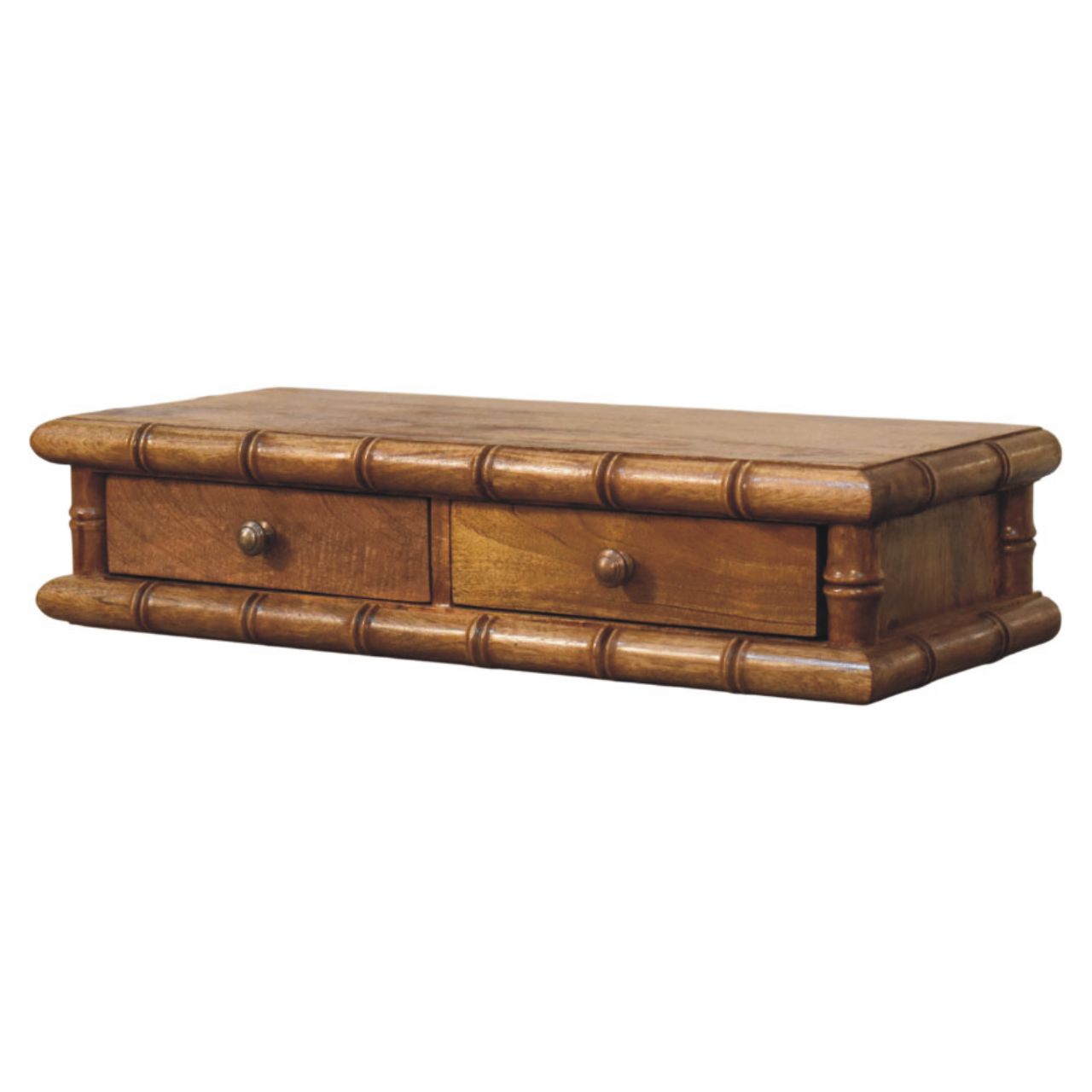 Console bambou mural