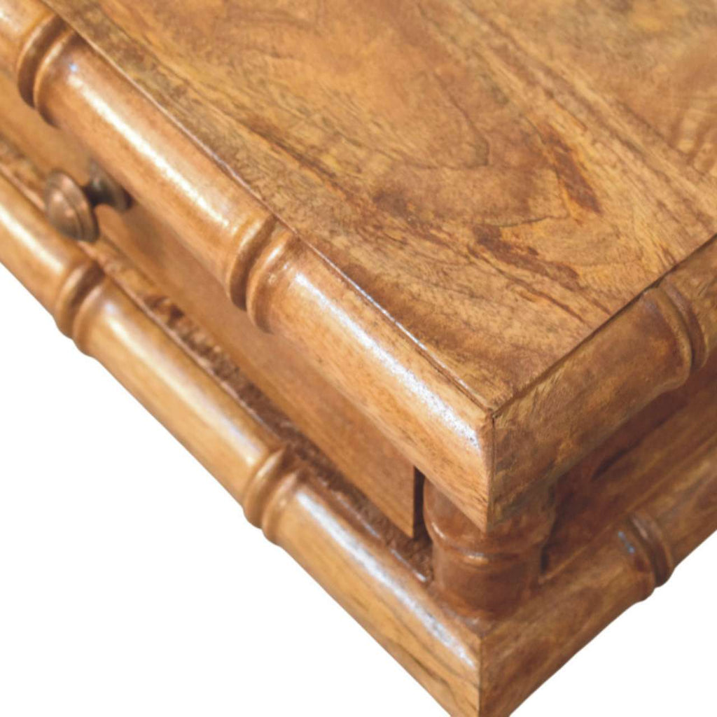 Console bambou mural