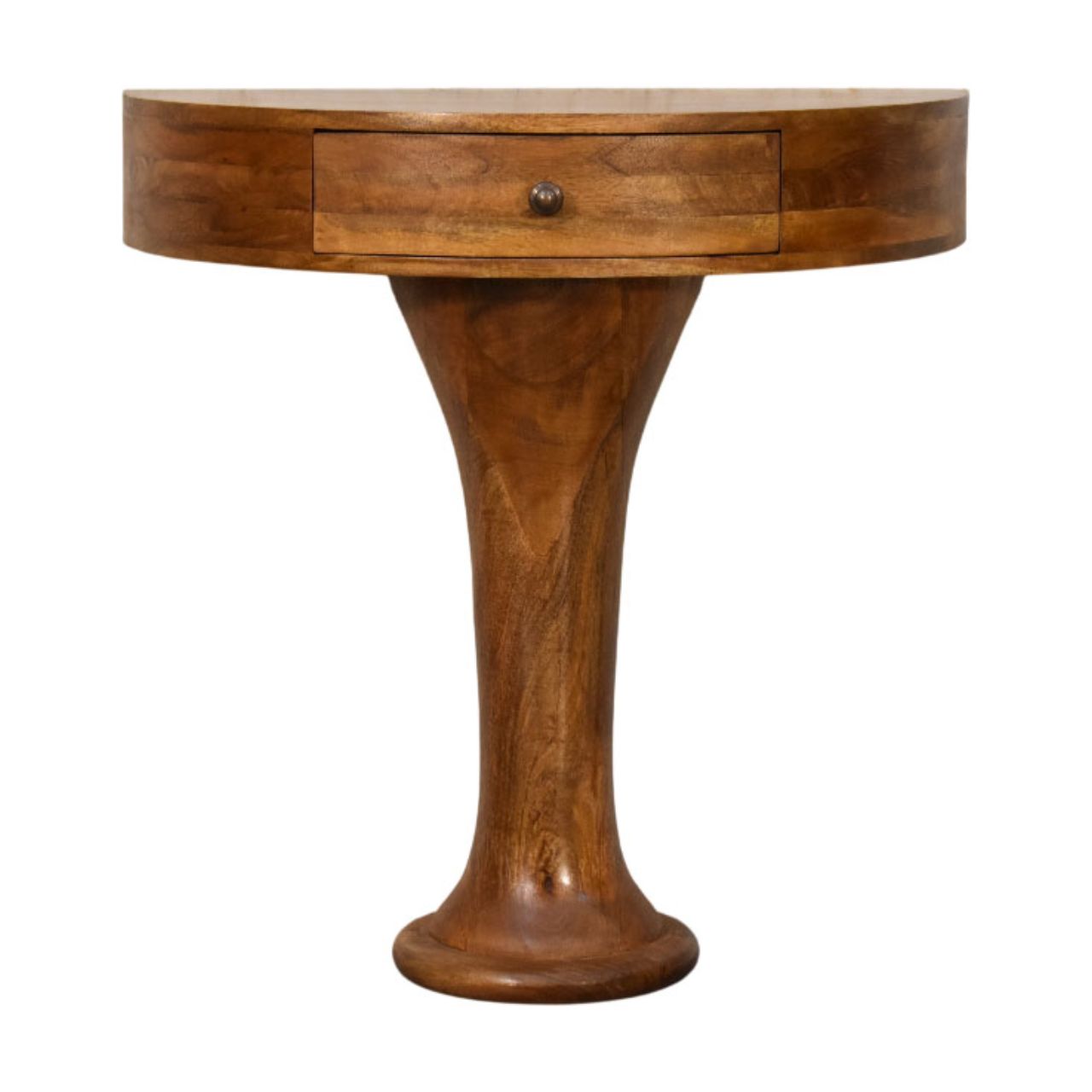 Console ambré Pedestal