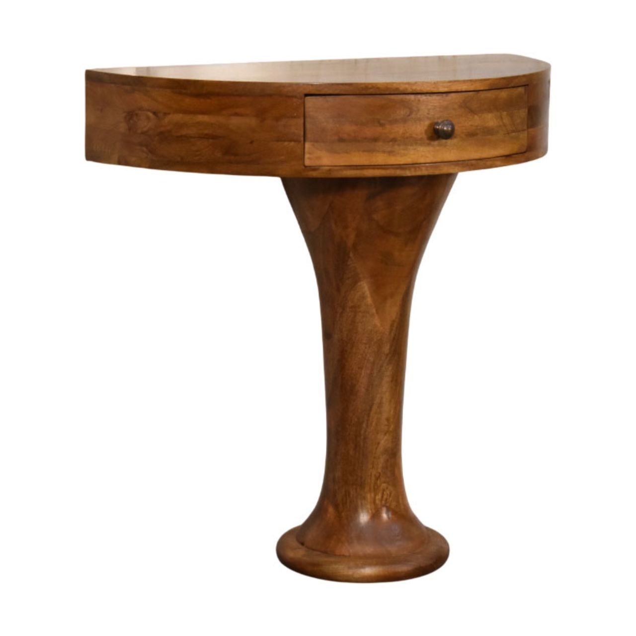 Console ambré Pedestal
