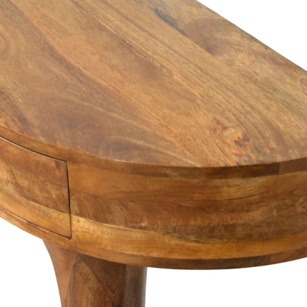 Console ambré Pedestal