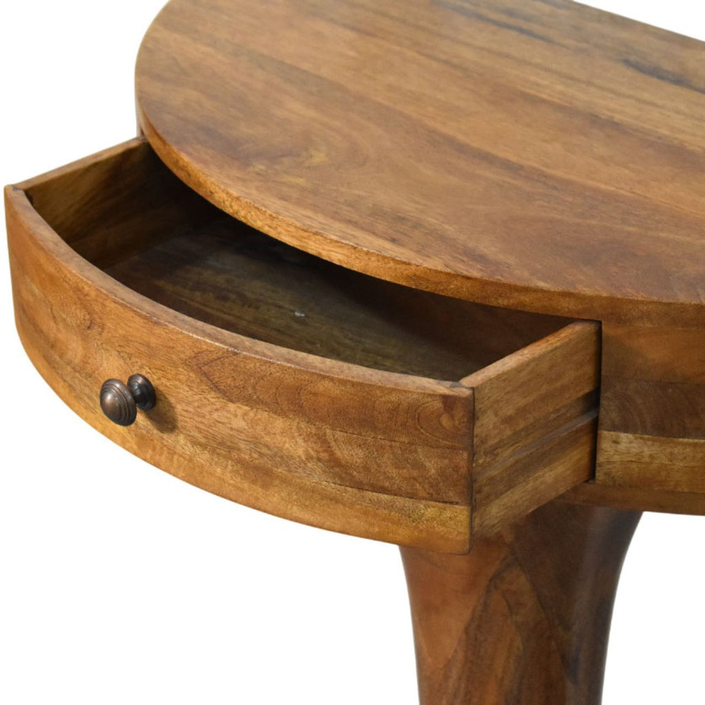 Console ambré Pedestal