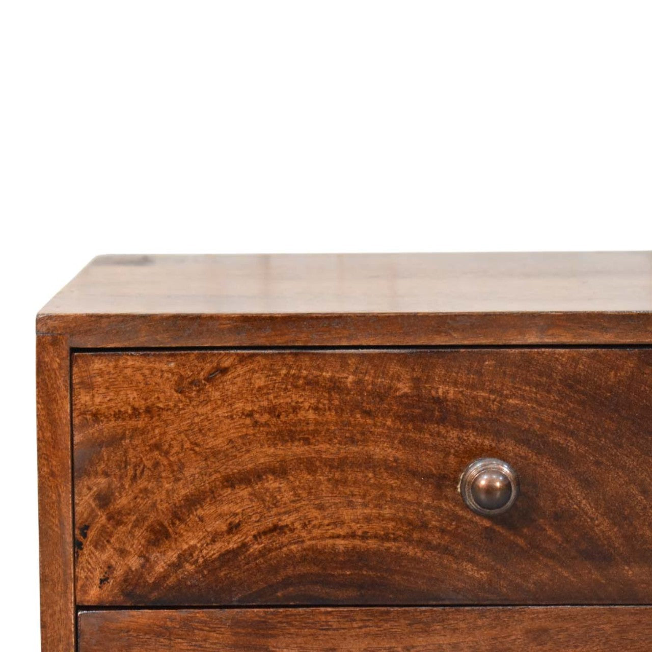 Table de chevet Noyer De Californie 2 tiroir