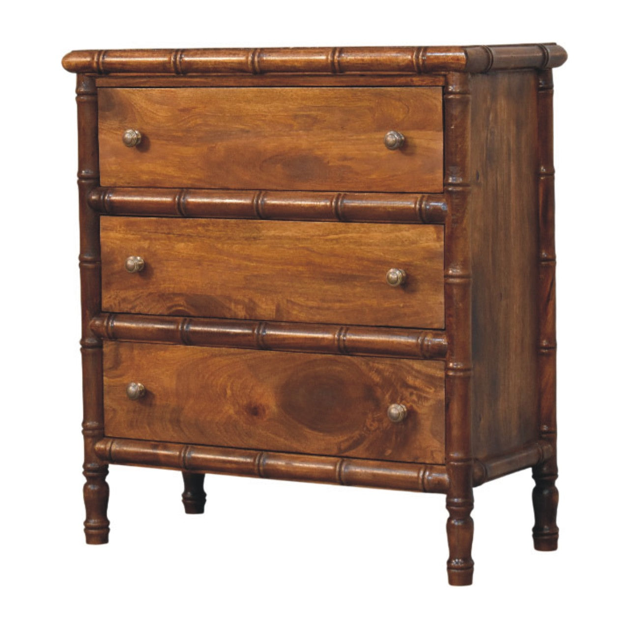 Commode bambou 3 Tiroirs
