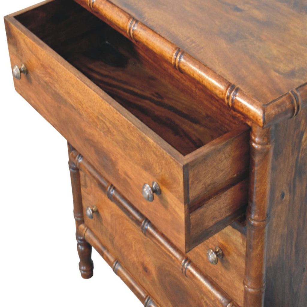 Commode bambou 3 Tiroirs