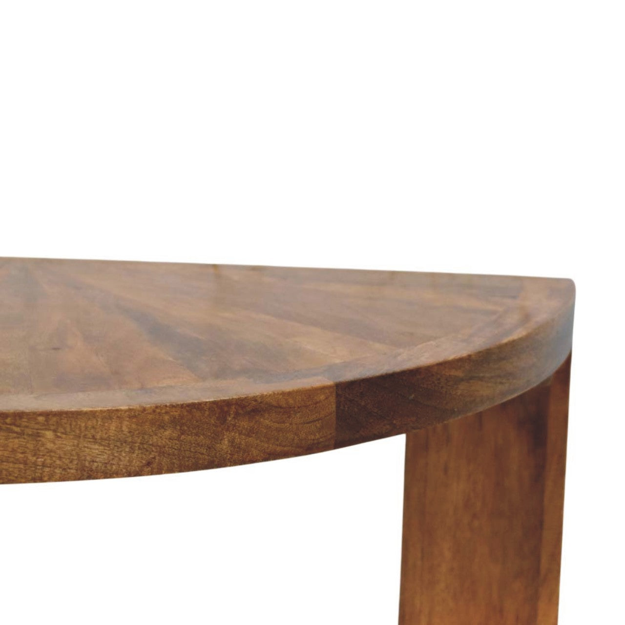 Table basse ambré chêne Half Moon