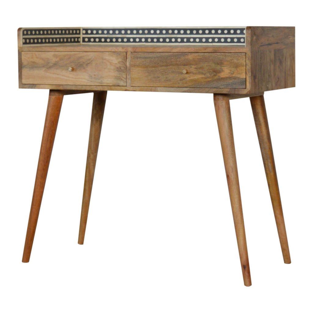 Console Bone marqueté dosseret