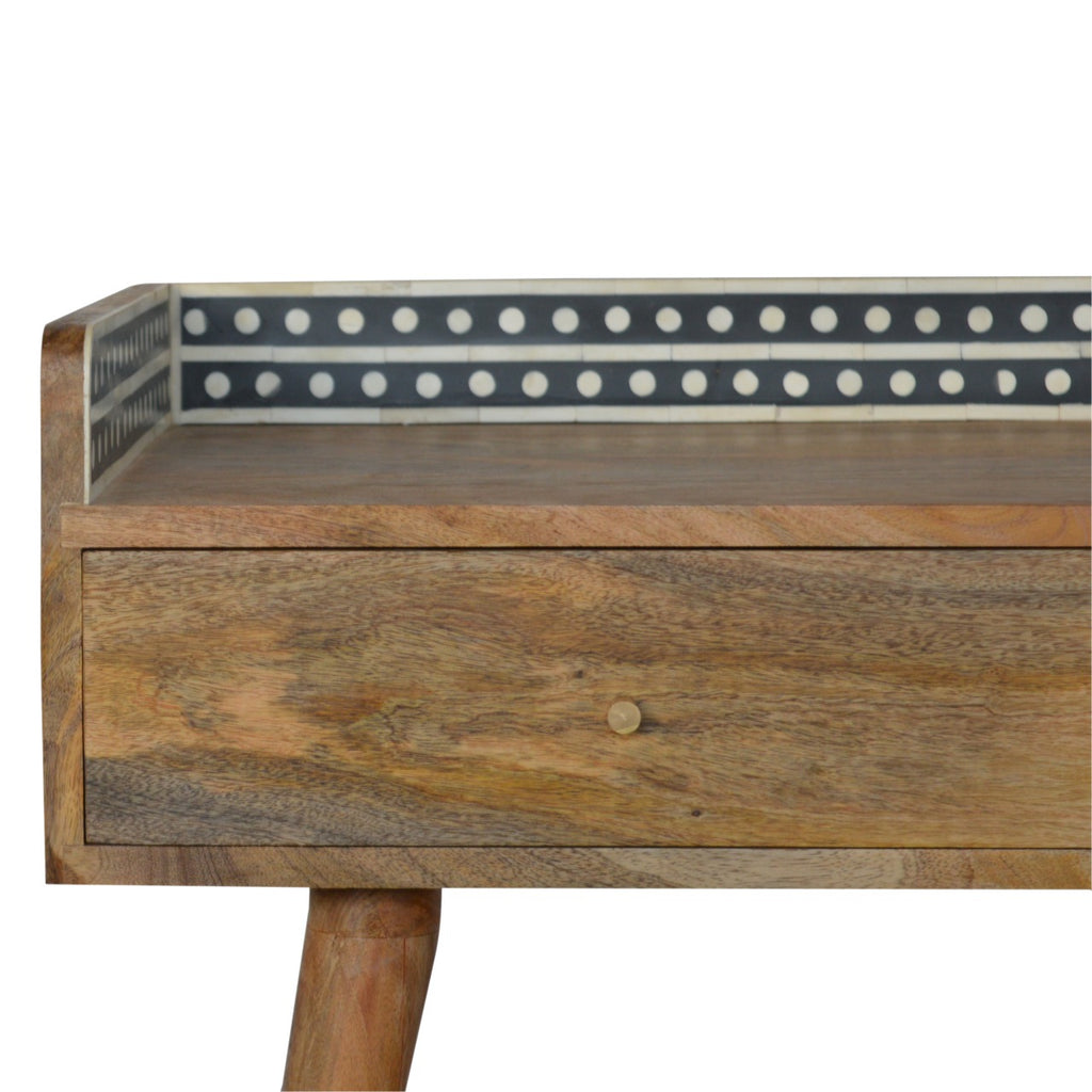 Console Bone marqueté dosseret