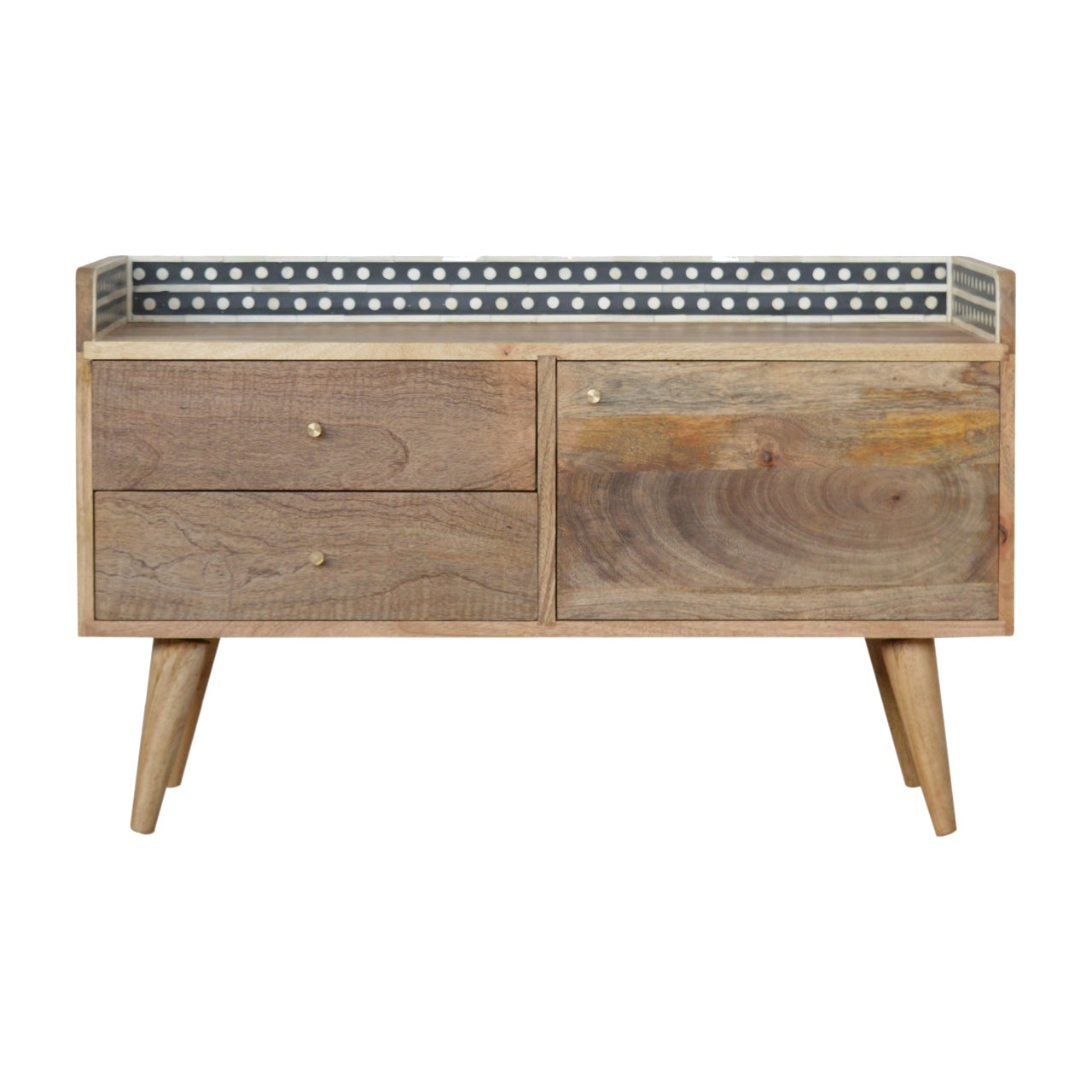 Meuble TV Bone marqueté dosseret Back