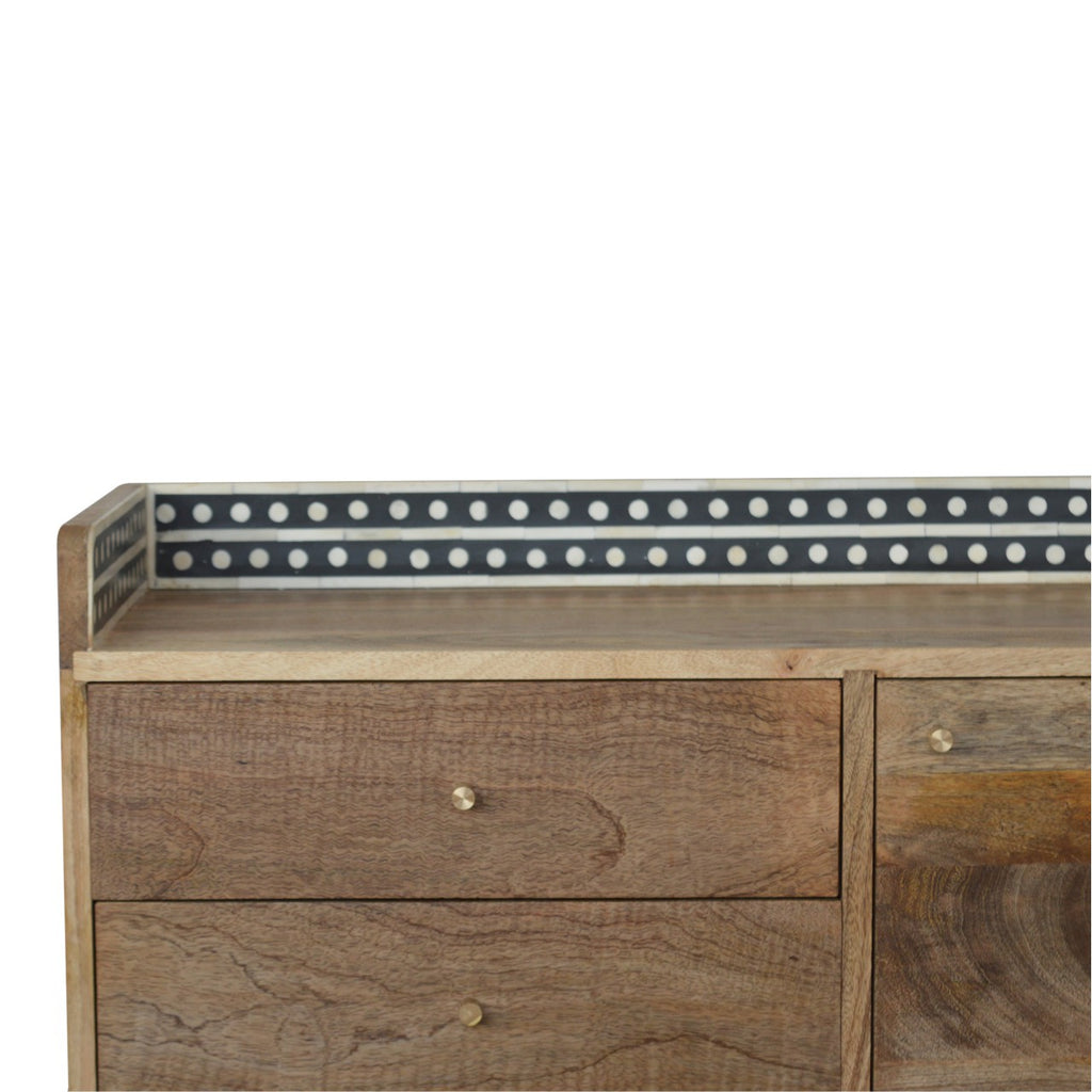 Meuble TV Bone marqueté dosseret Back