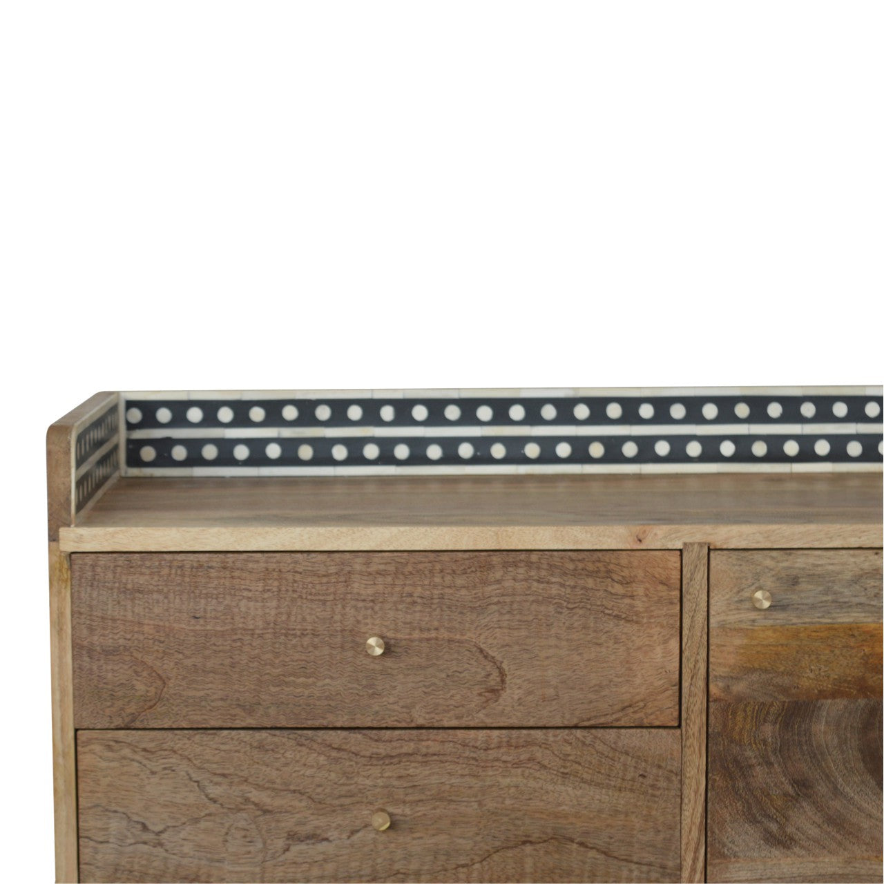 Meuble TV Bone marqueté dosseret Back
