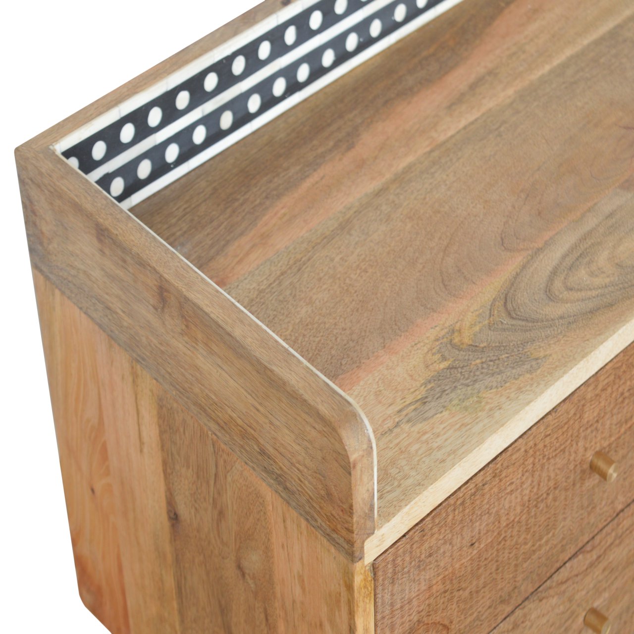 Meuble TV Bone marqueté dosseret Back