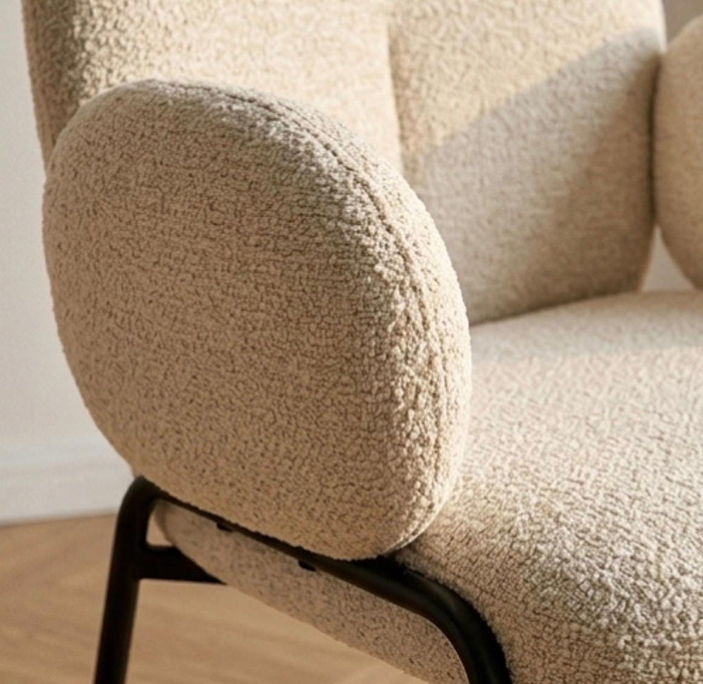 Set of 4 Black Dining Chairs | 18.5" Height | Dining Room Seat | Modern Style