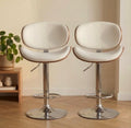 Black Swivel Bar Stool | 31.5" Height | Kitchen Island Counter Seat | Modern Style