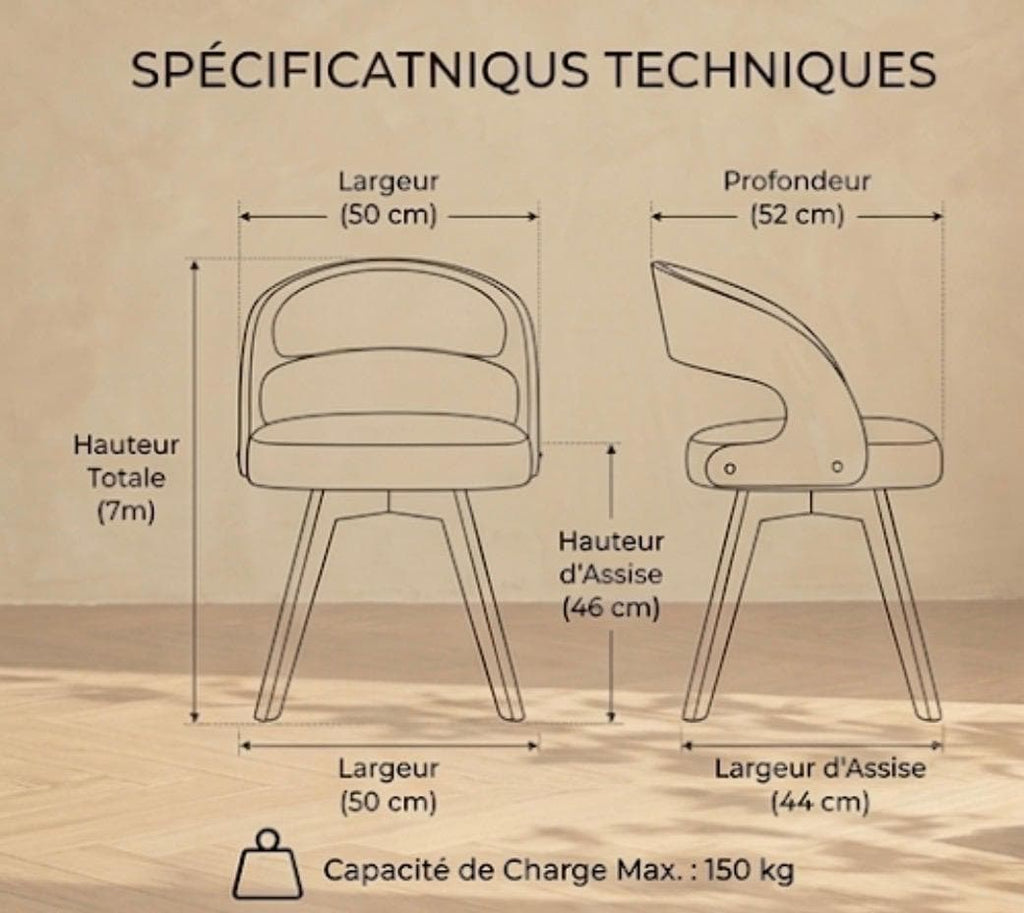 Compact Swivel Bar Stool - Smooth Turn, Sturdy Frame