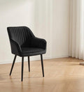 Ink Black Accent Chair | 33.5" Height | Living Room Chair | Modern Style