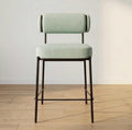 Sage Green Bar Stool | 25.6" Height | Kitchen Island Counter Seat | Scandinavian Style