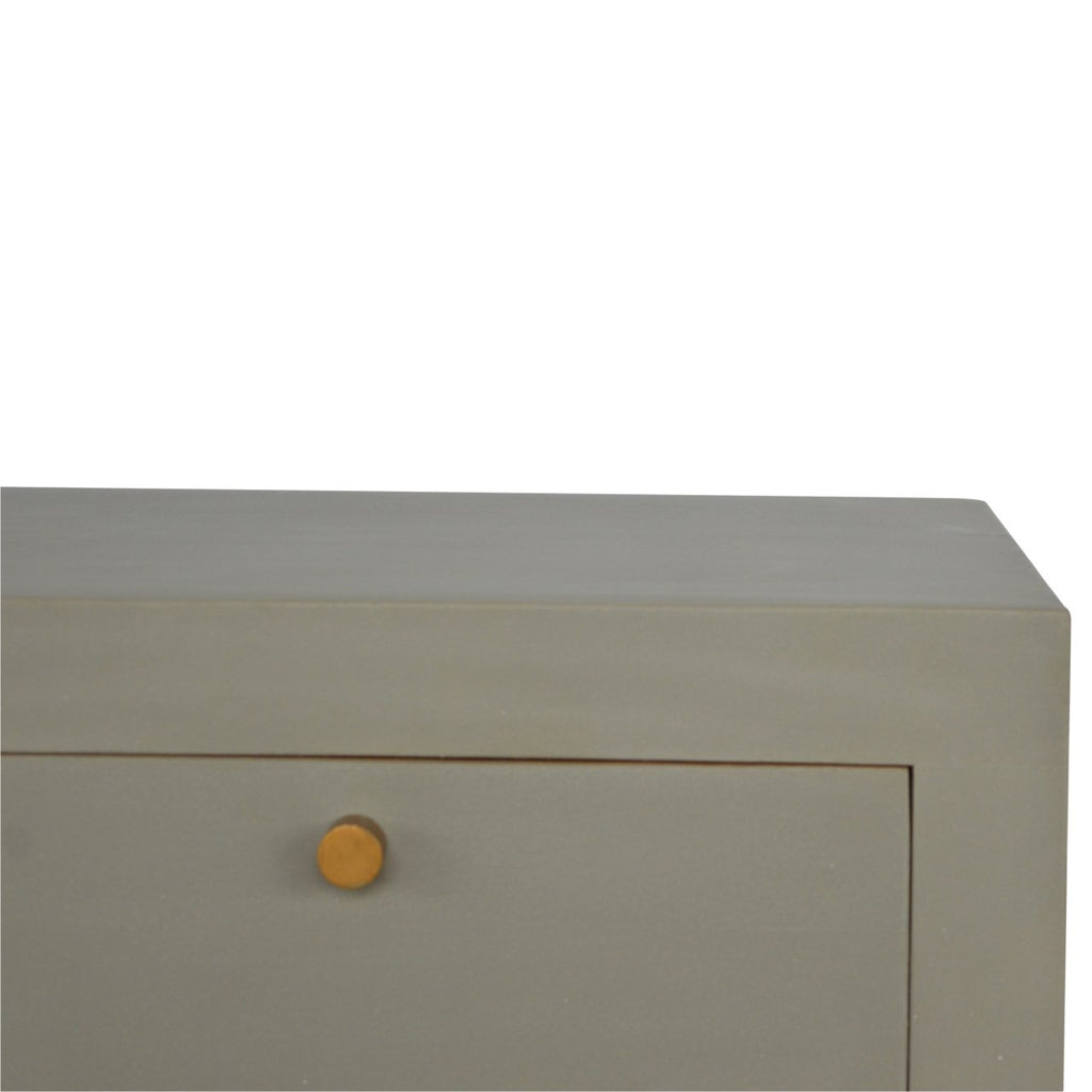 Table de chevet ciment ouvert niche