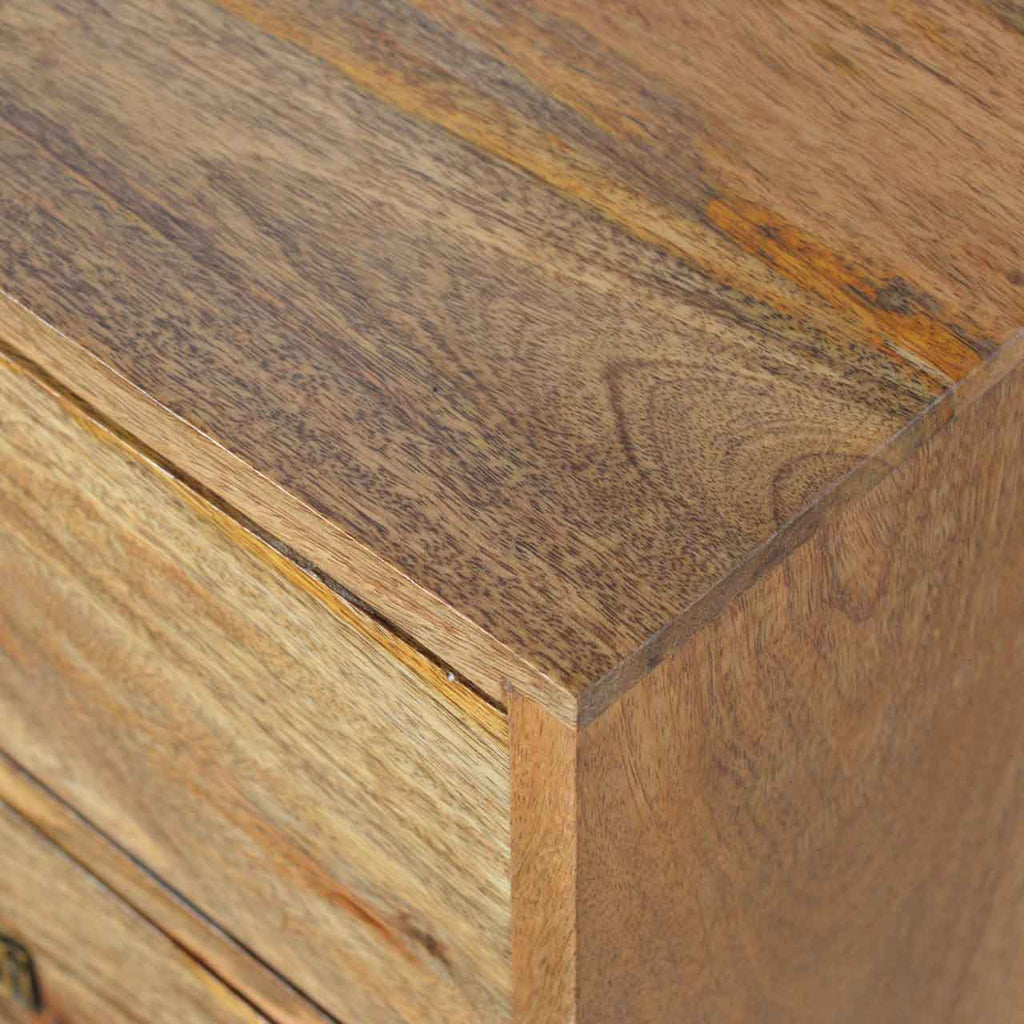 Table de chevet laiton Metal niche