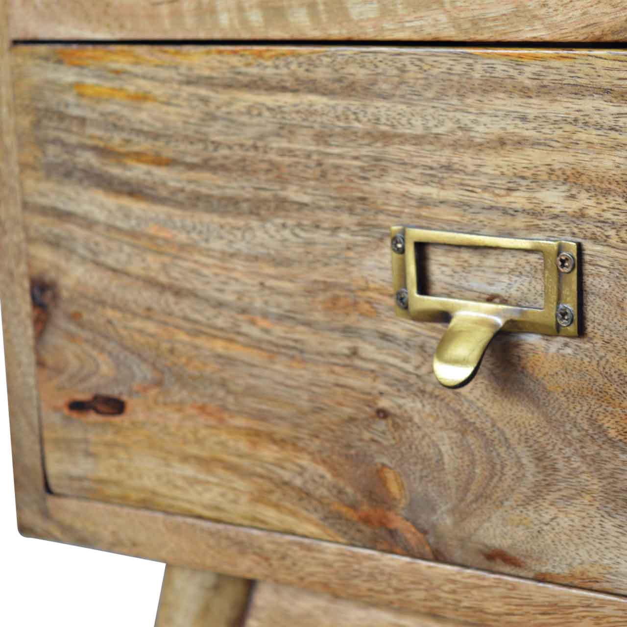 Table de chevet laiton Metal niche