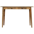 Bureau Scandinave 2 Tiroirs Finition Chêne
