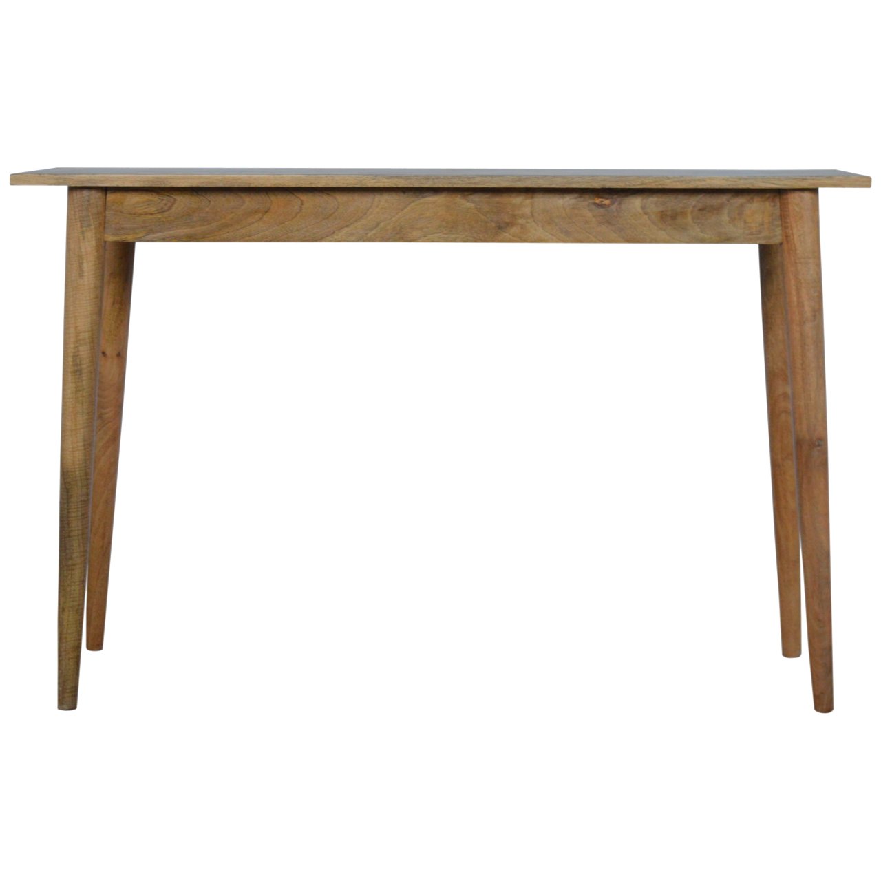 Bureau Scandinave 2 Tiroirs Finition Chêne